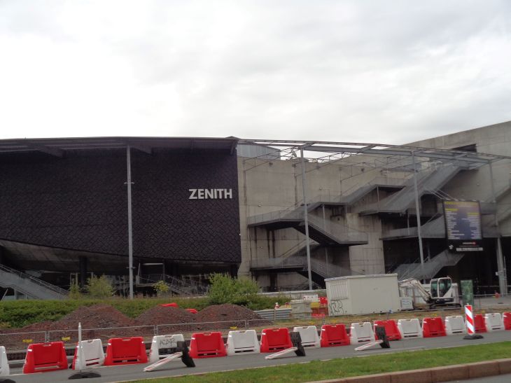 Lille Zenith concert hall entr oct23