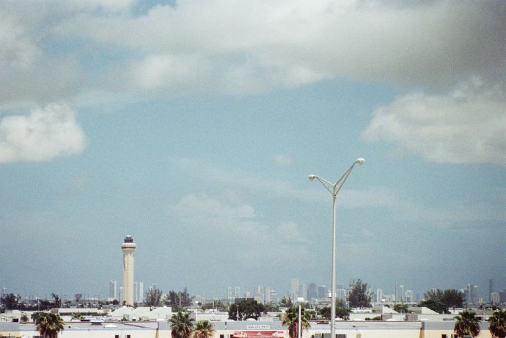Opa Locka air control tower from market aug98