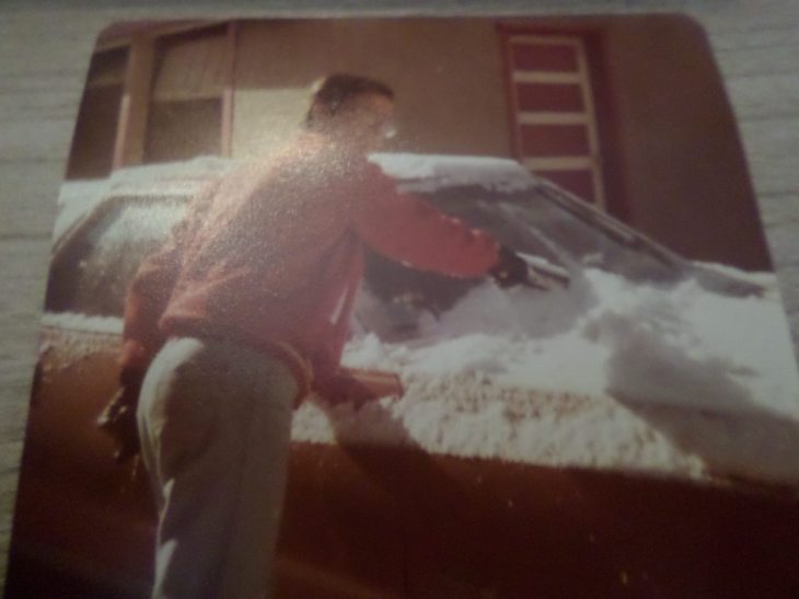 Perth Amboy house 106 State st house and snow visit from college c1979