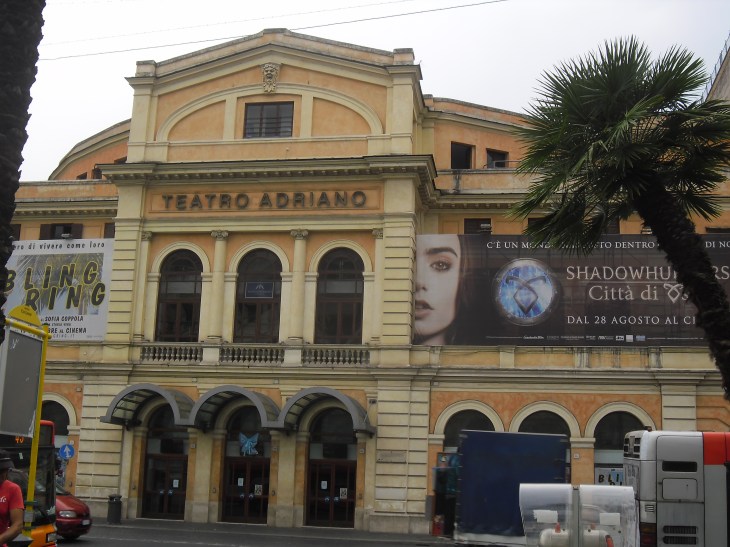 roma teatro adriano front piazza cavour aug13