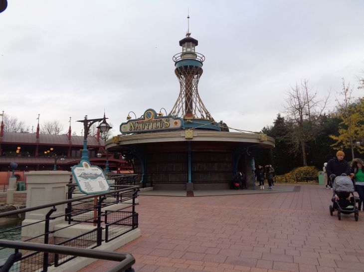 Disneyland Paris Discoveryland les mystéres du Nautilus entr nov23