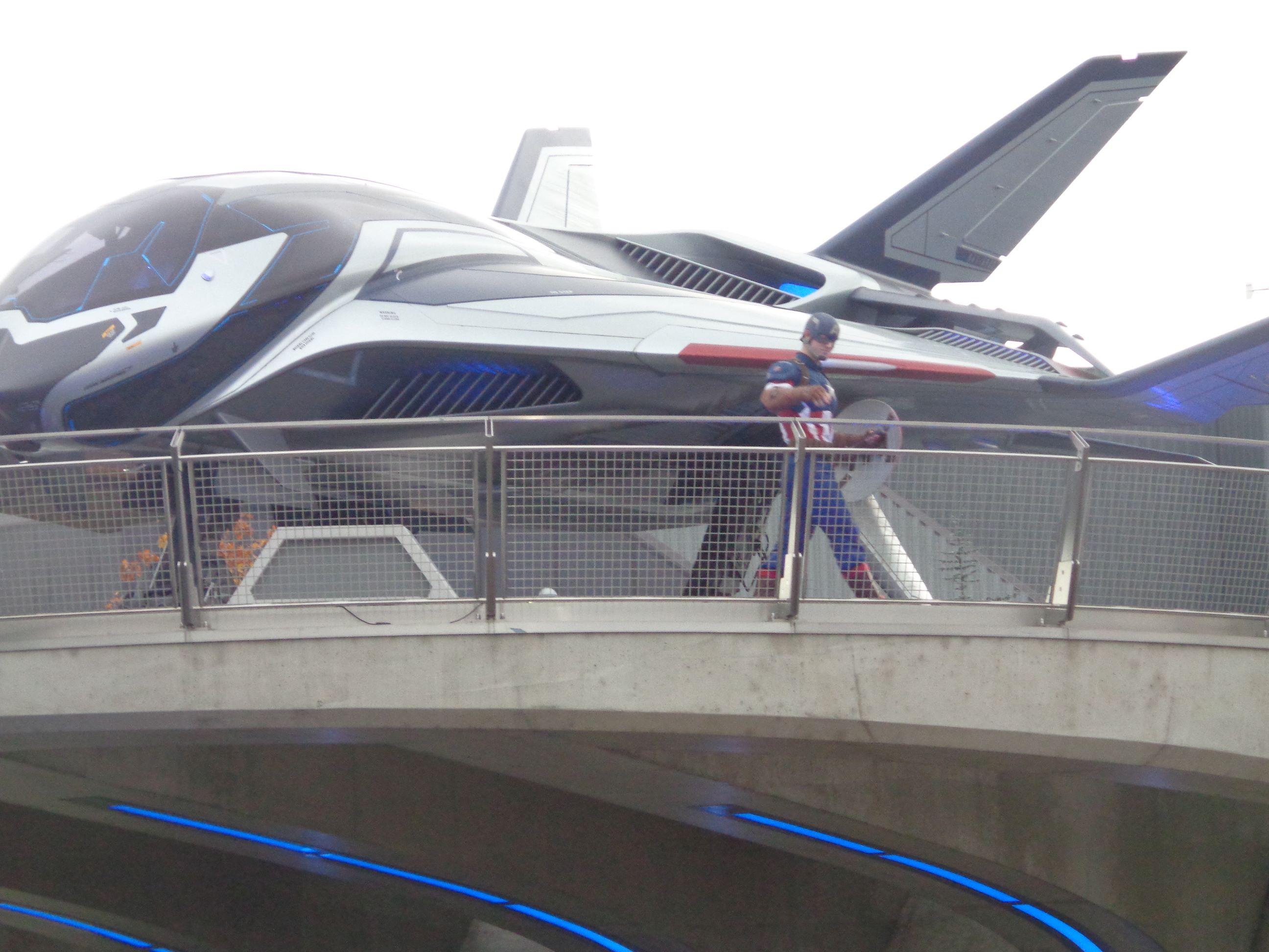 Disneyland Paris Walt Disney Studios Hero training center captain america shows nov23