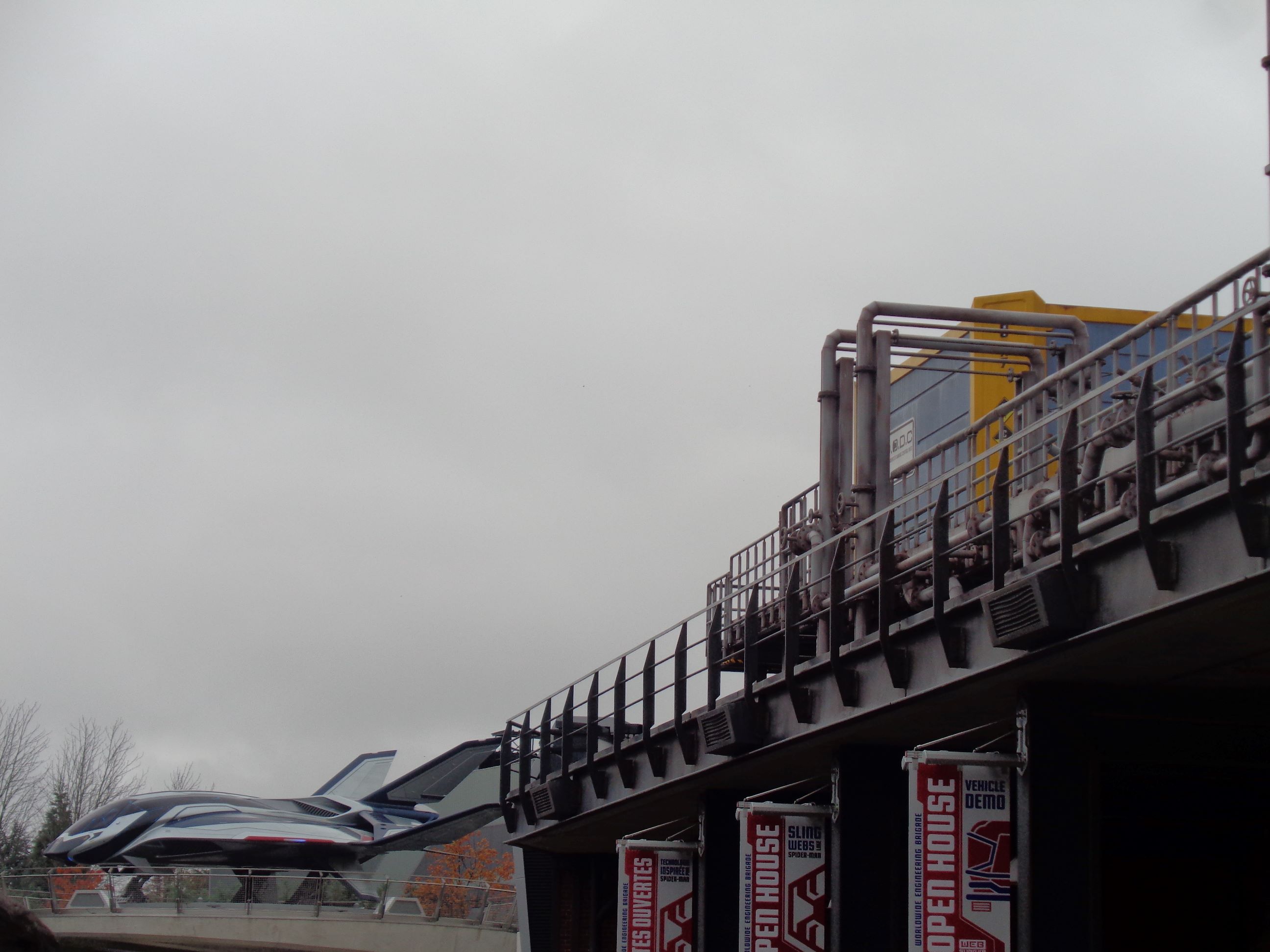 Disneyland Paris Walt Disney Studios spider man WEB building nov23