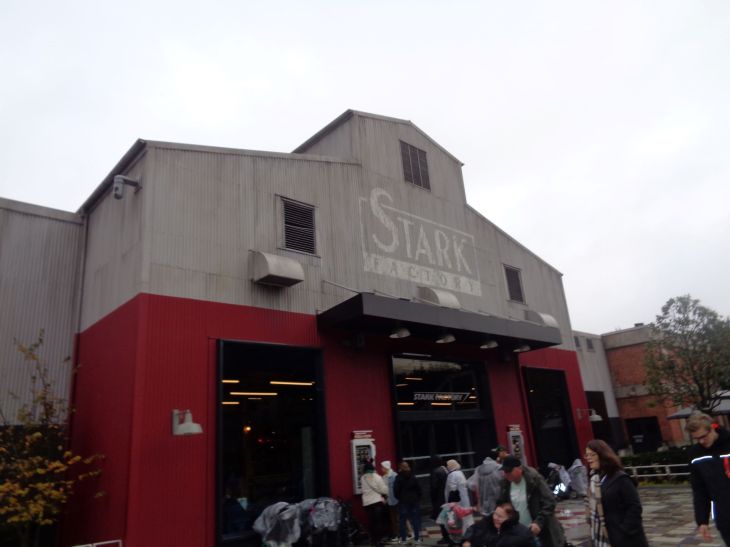 Disneyland Paris Walt Disney Studios Stark Factory resto front nov23