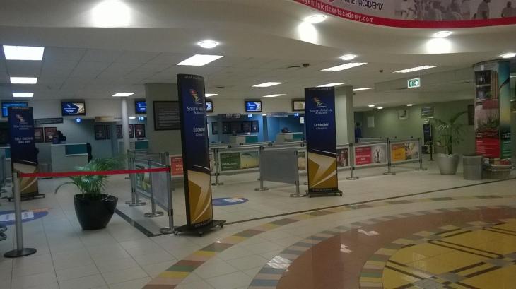 East London airport departure sep15