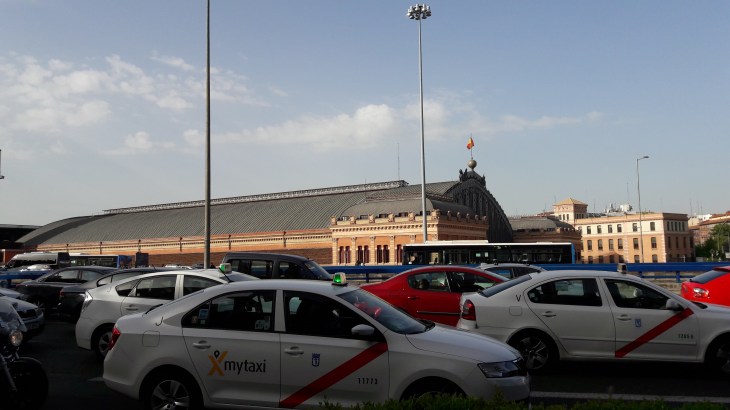 mad atocha station taxis apr17