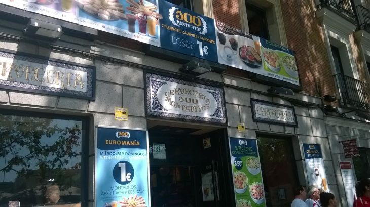 madrid cerveceria-100-montaditos-at-atocha-may16