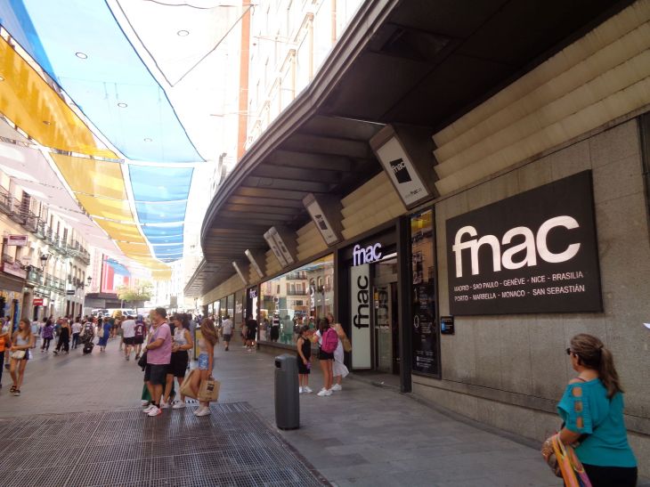 madrid Fnac calle preciados off puerta del sol entr -jul23