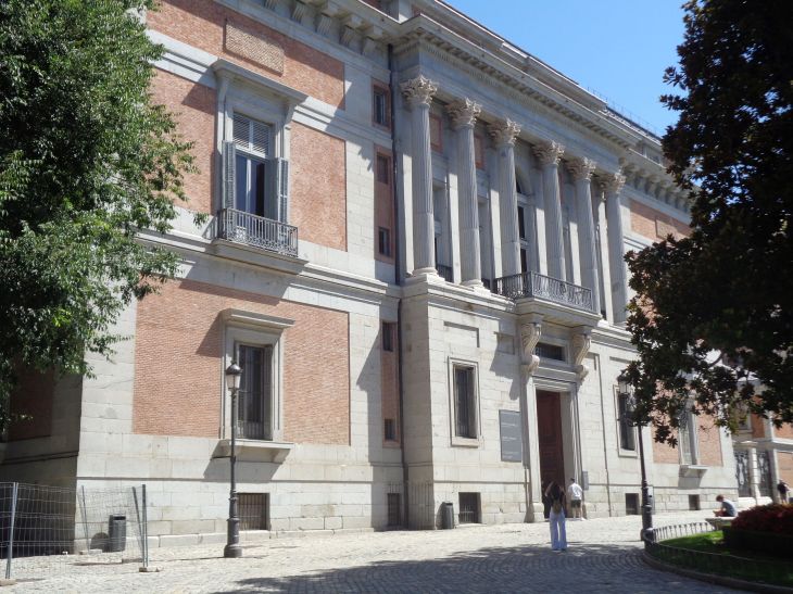 Madrid mus del Prado edif Murillo out entr jul23