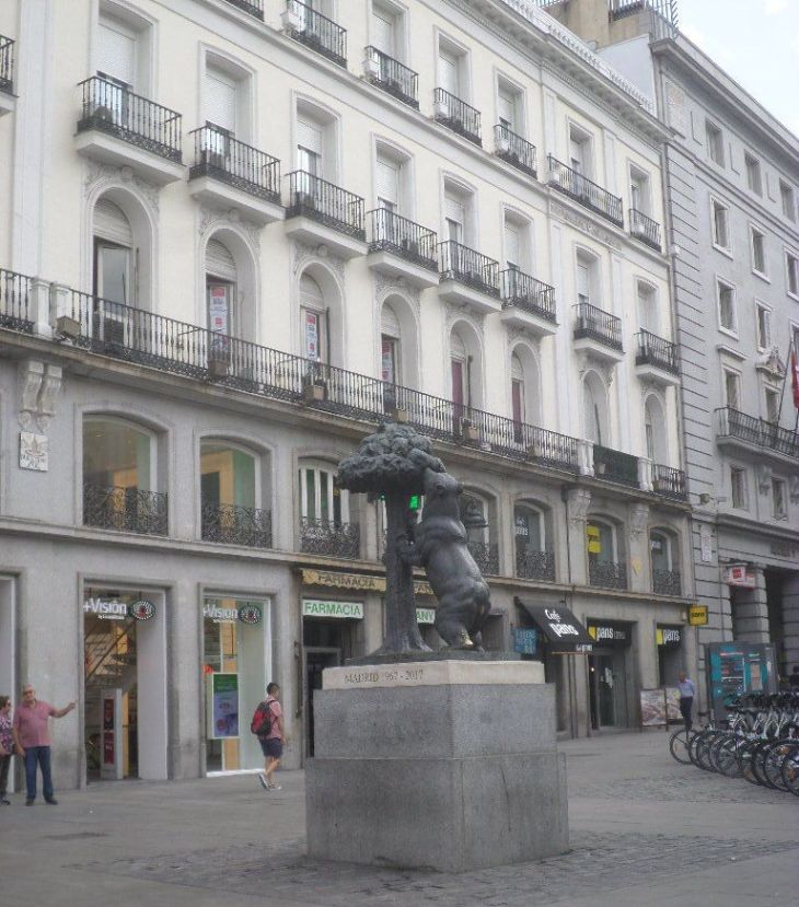 madrid puerta-del-sol-madrono-bear-aug19