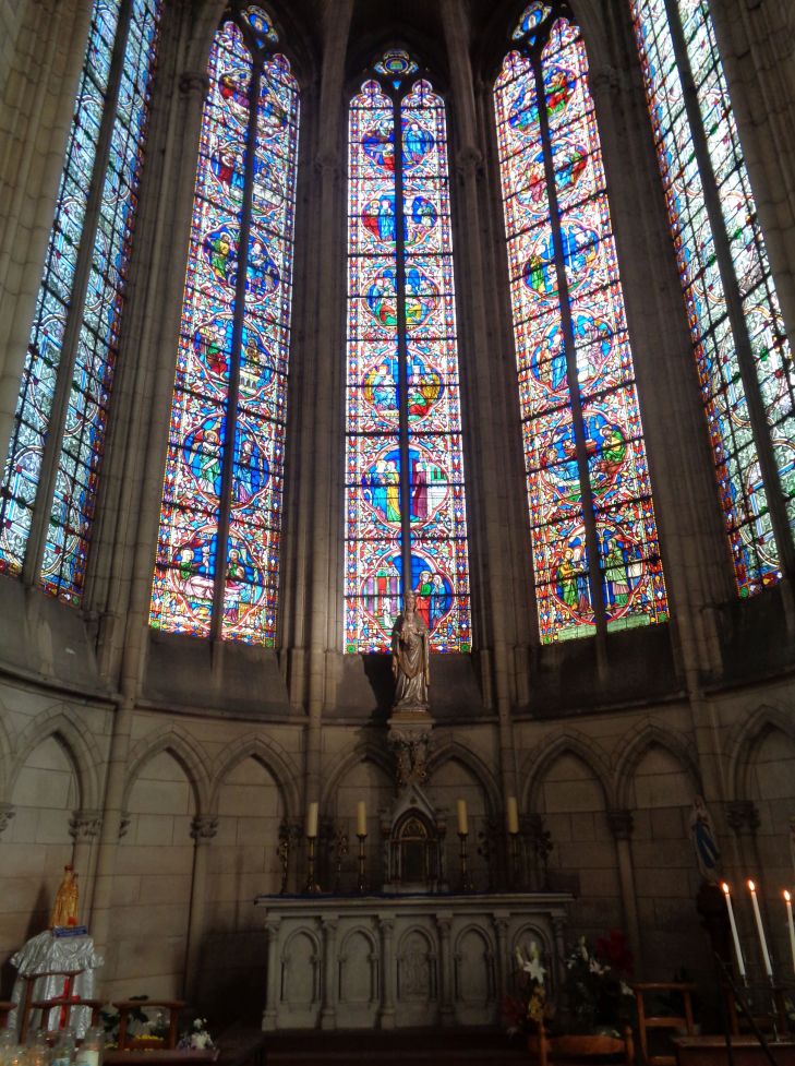 Meaux cathedral st etienne chapel vierge marie nov23