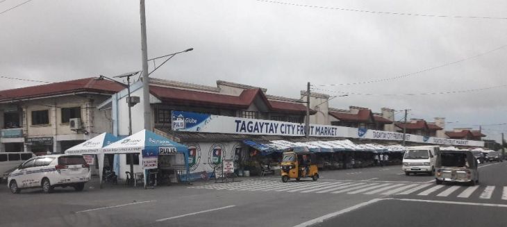tagaytay town fruit market passing nov18