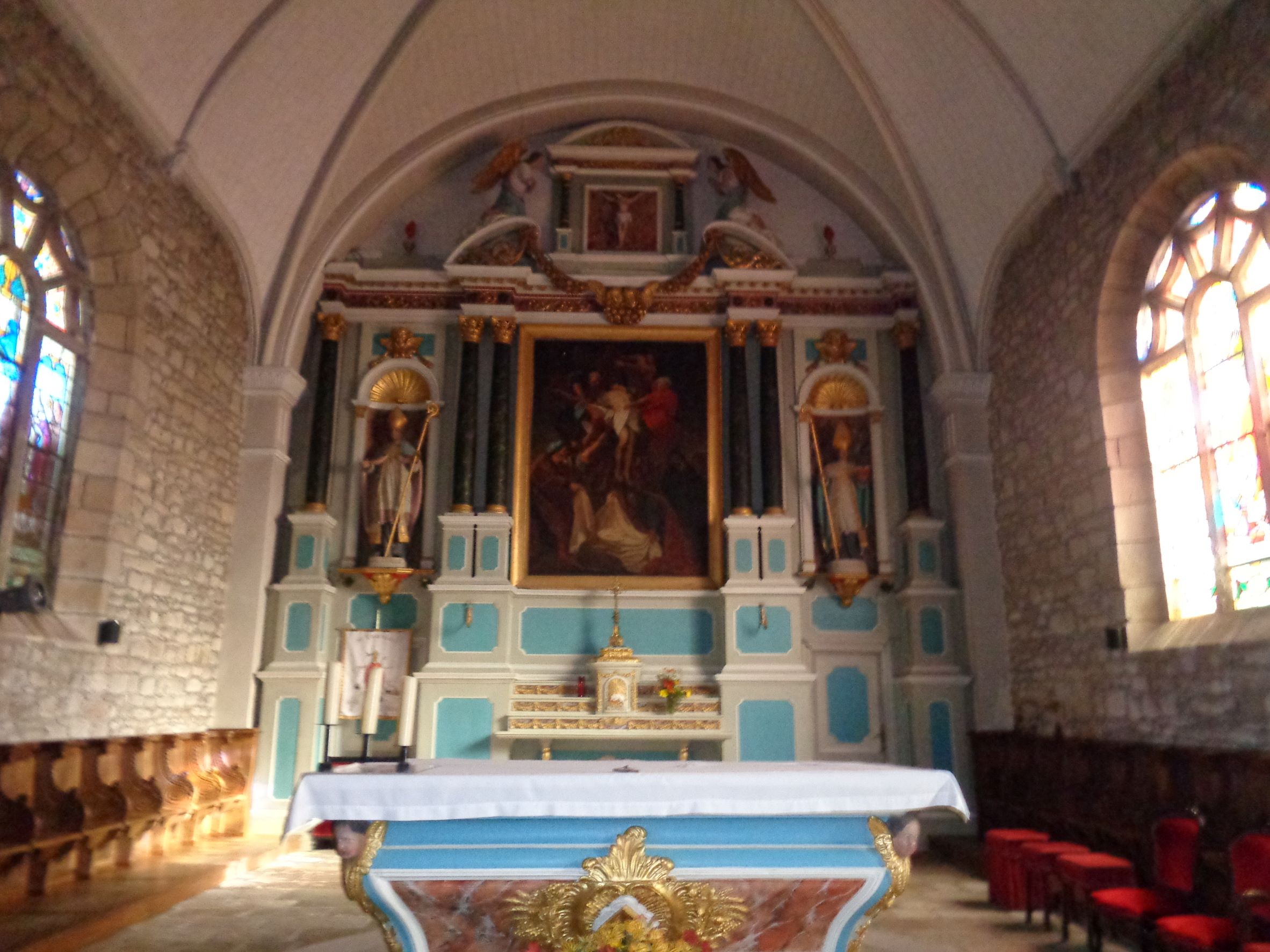 Crach ch St Thuriau altar nov21