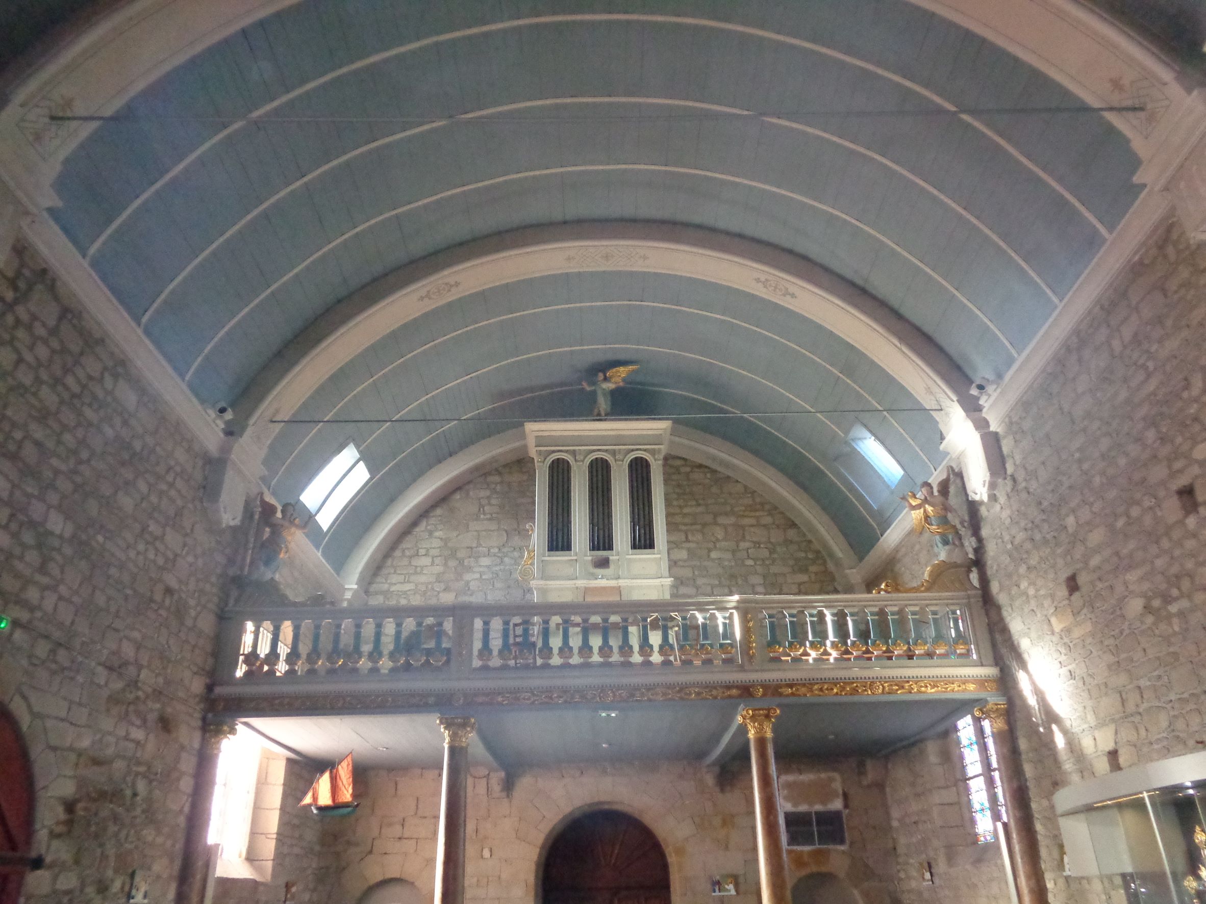 Crach ch St Thuriau organ back nov21