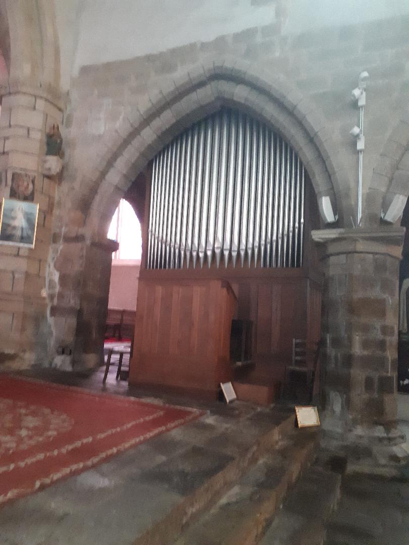 la trinite porhoet ch abbey de la Trinité organ sep20