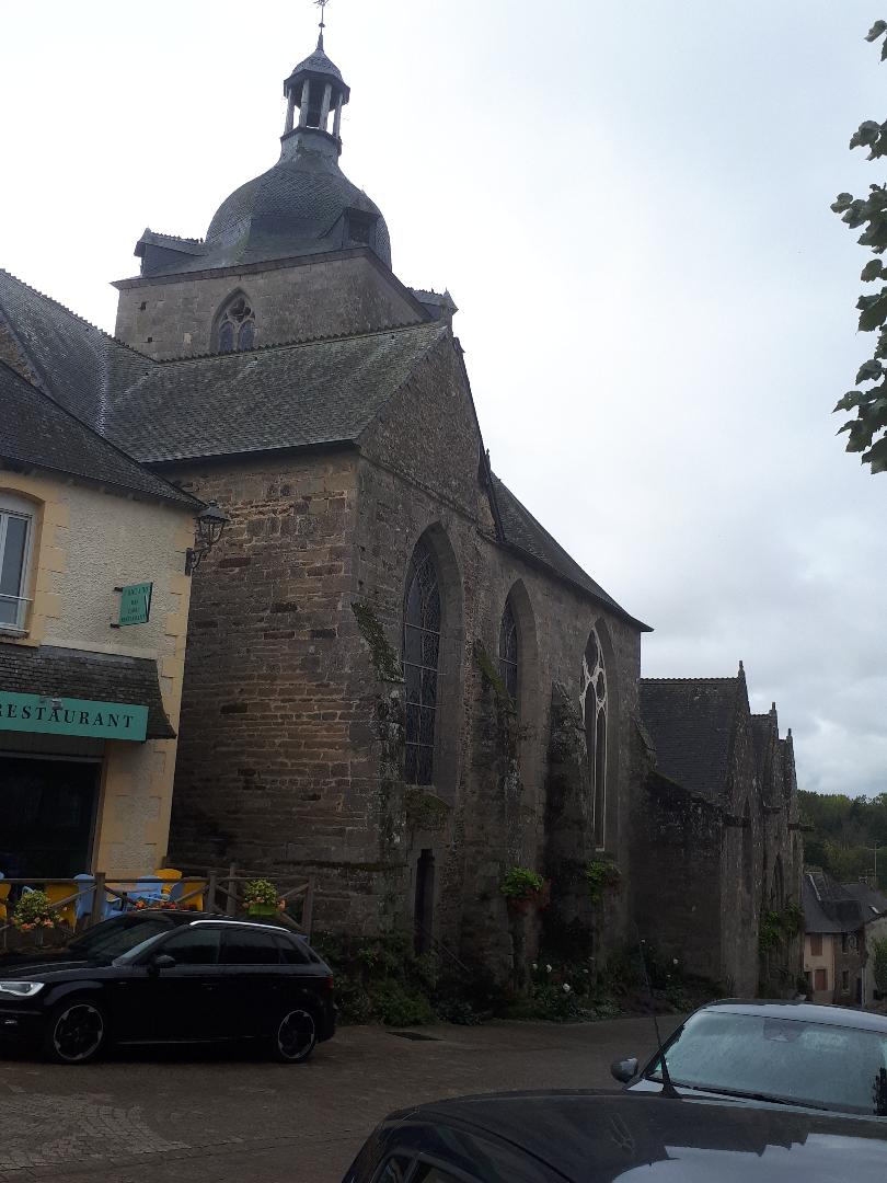 la trinite porhoet ch abbey de la Trinité side front sep20