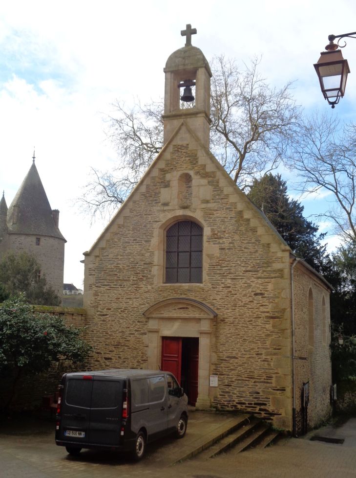 Josselin chapelle de la congregation cultural exhibits front jan24