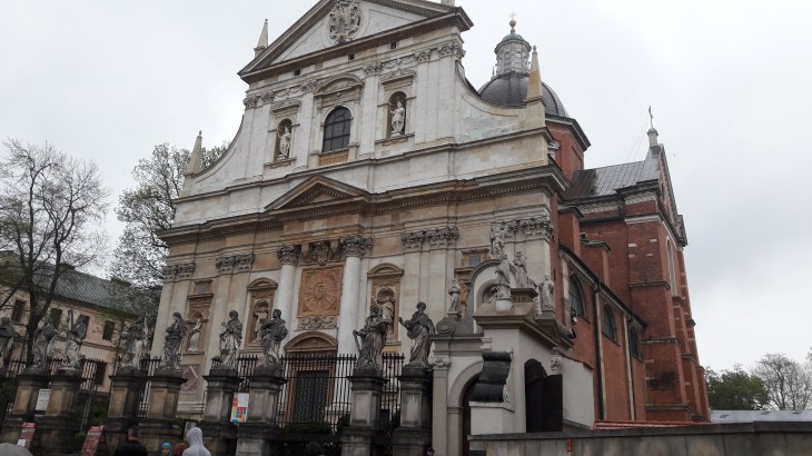 Krakow ch st pierre et st paul front may17