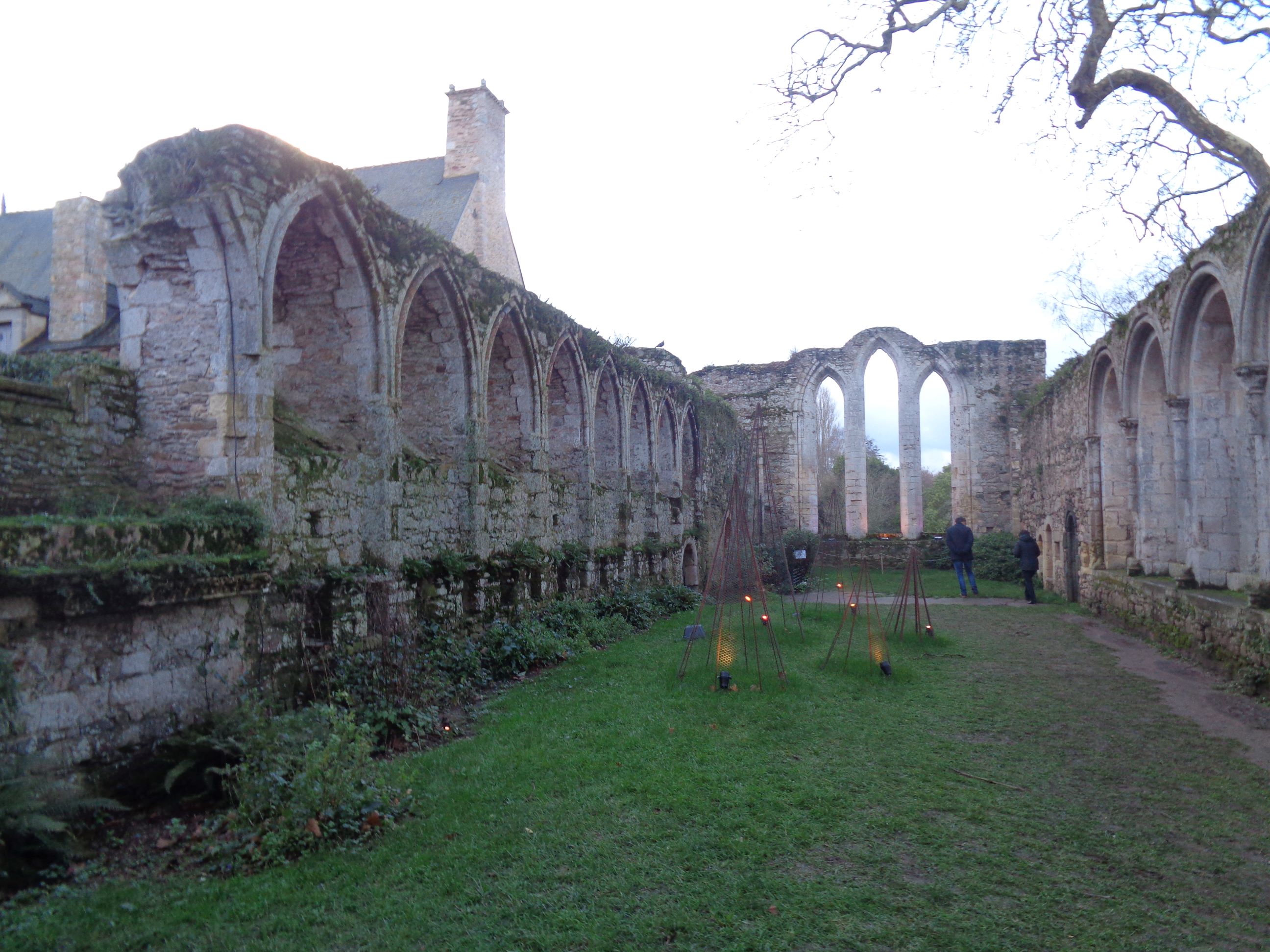 Paimpol Abbaye de Beauport cellars room jan24