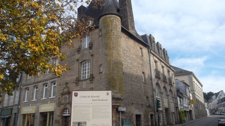 Pontivy rue Lorois hotel roscoet nov11