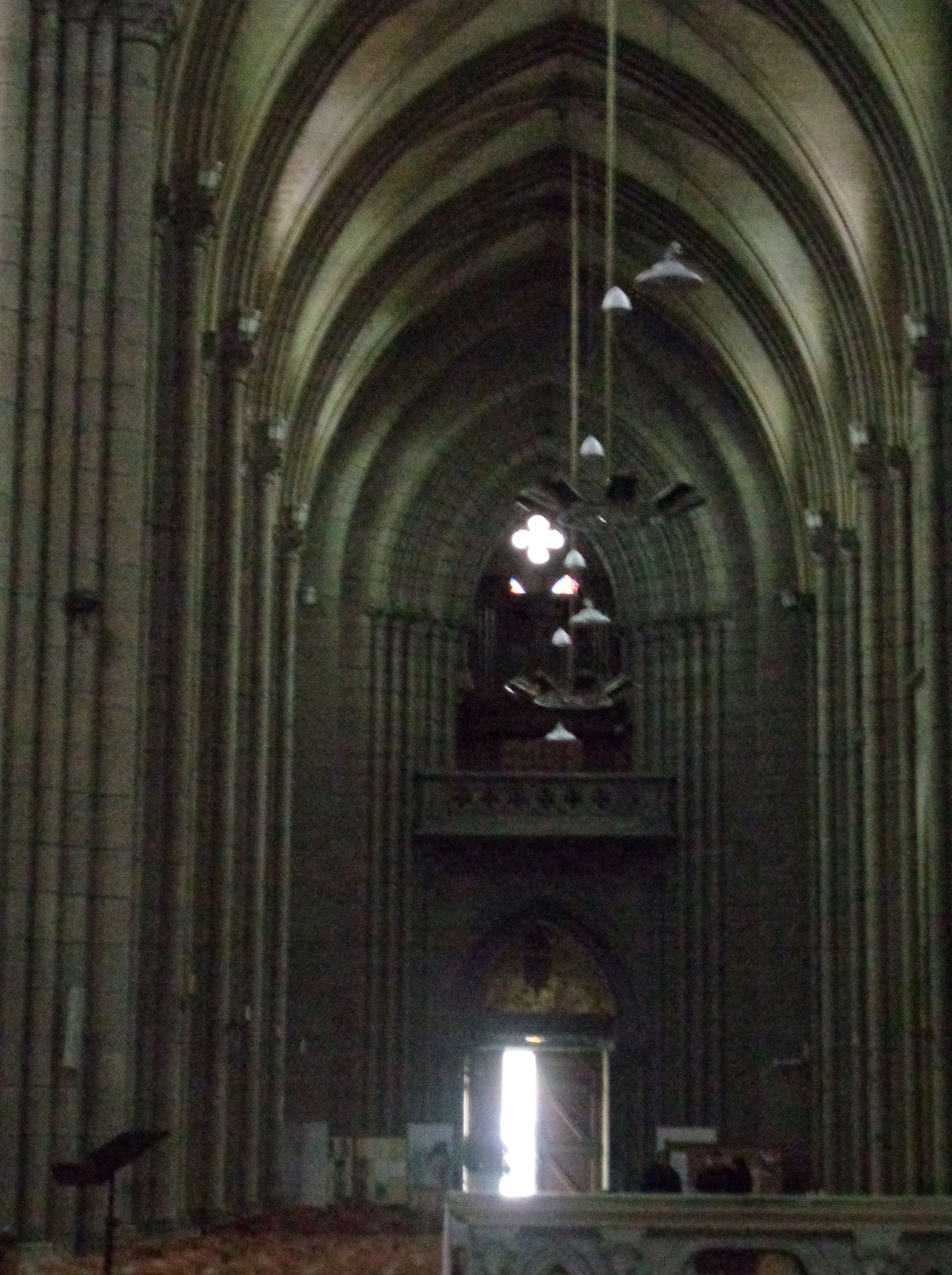 Quintin Basilica of Notre Dame de Délivrance organ back wall jan24