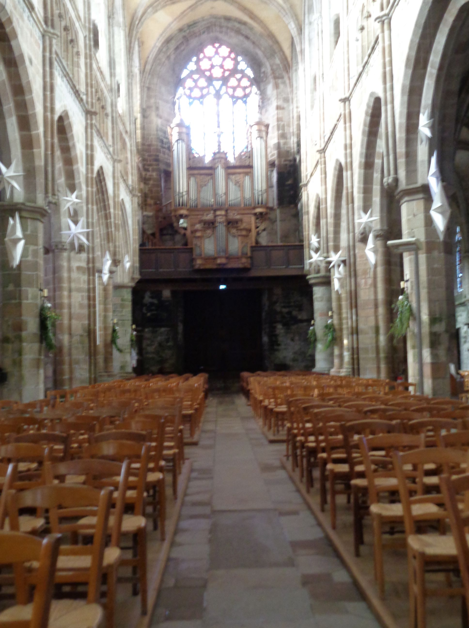 Treguier Cat Saint Tugdual organ jan24