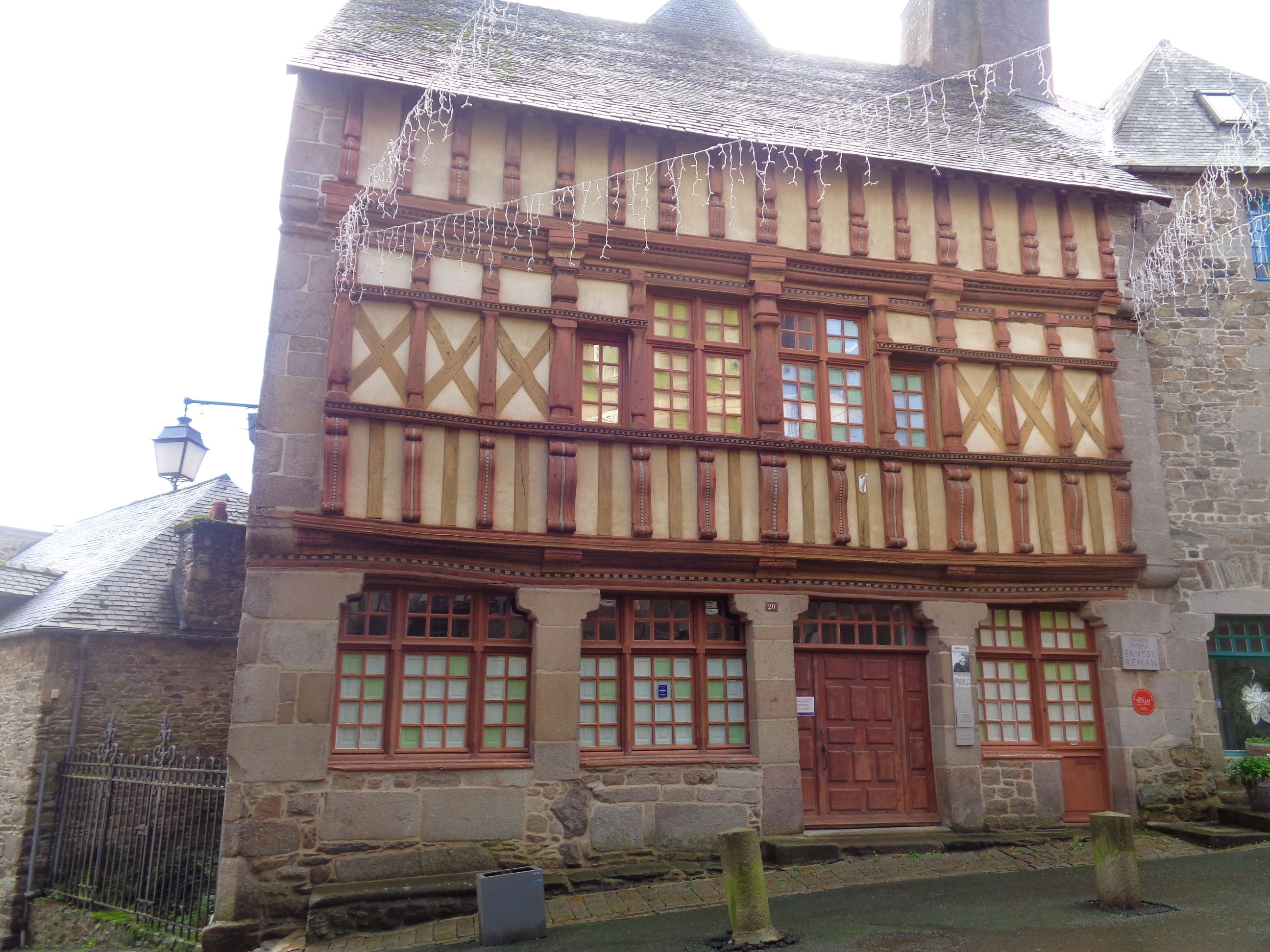 Treguier Maison musee Ernest Renan birthhouse jan24