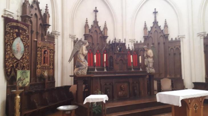 Languidic Ch Saint Pierre altar closeup feb24