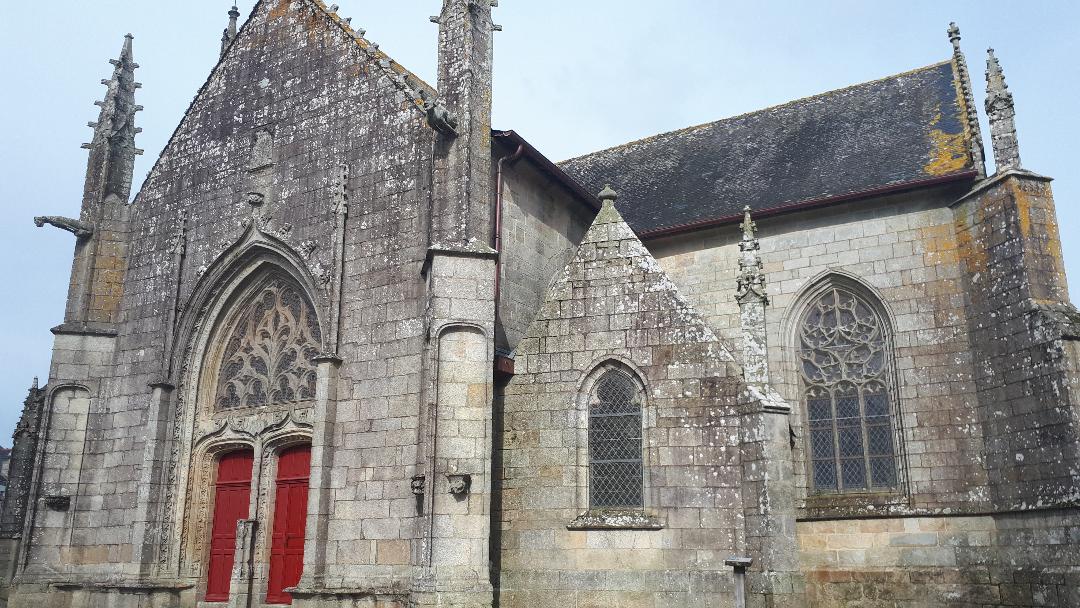 Languidic Chapelle Notre Dame des Fleurs side right feb24