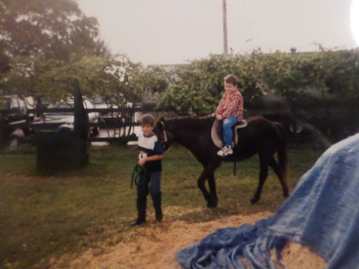 Miami horse riding noel side c1999