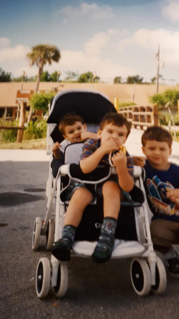 Miami Miccosukee indian village kids c1995