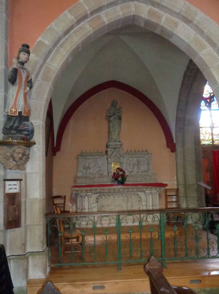 Saint Jouan de L'isle ch Saint Jean Baptiste chapel saint armel et sainte anne feb24