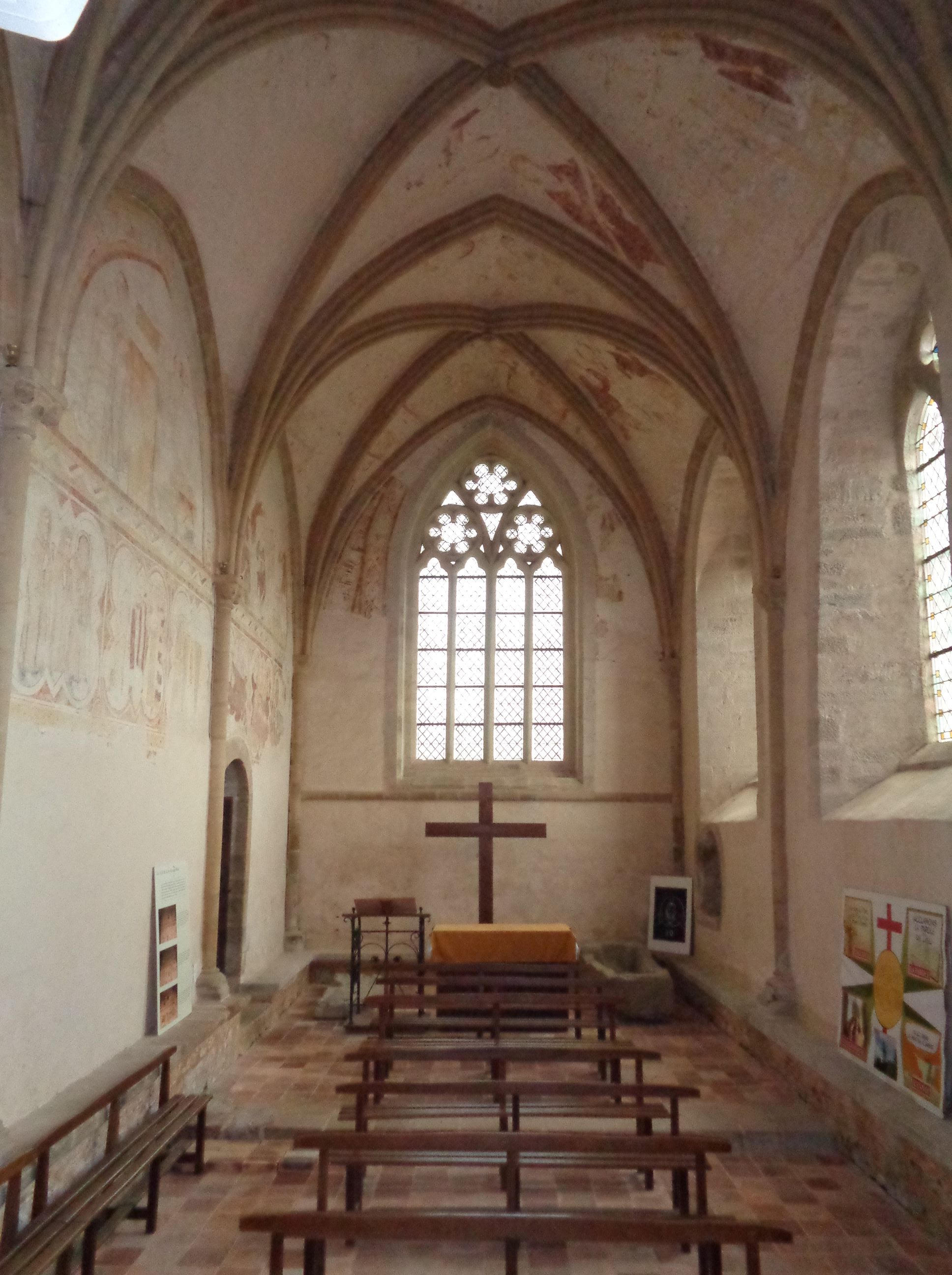 Saint Meen le Grand Abbey Saint Meen Chapel Romain feb24