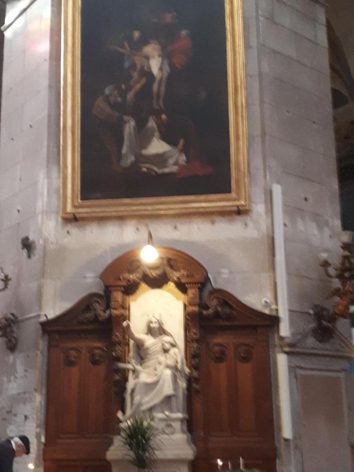 Nantes ch Notre Dame de Bon Port chapel Vigin et Child mar24