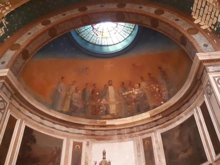 Nantes ch Notre Dame de Bon Port Dome disciples mar24