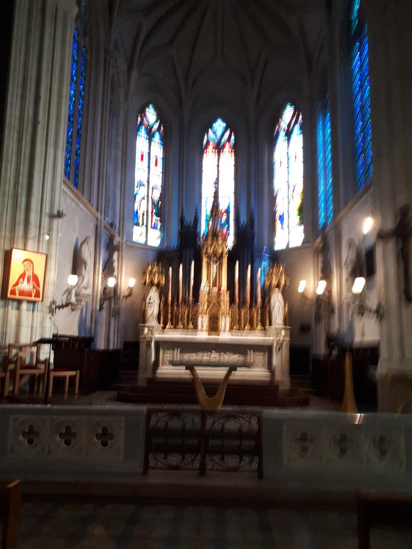 Nantes ch Sainte Croix altar mar24