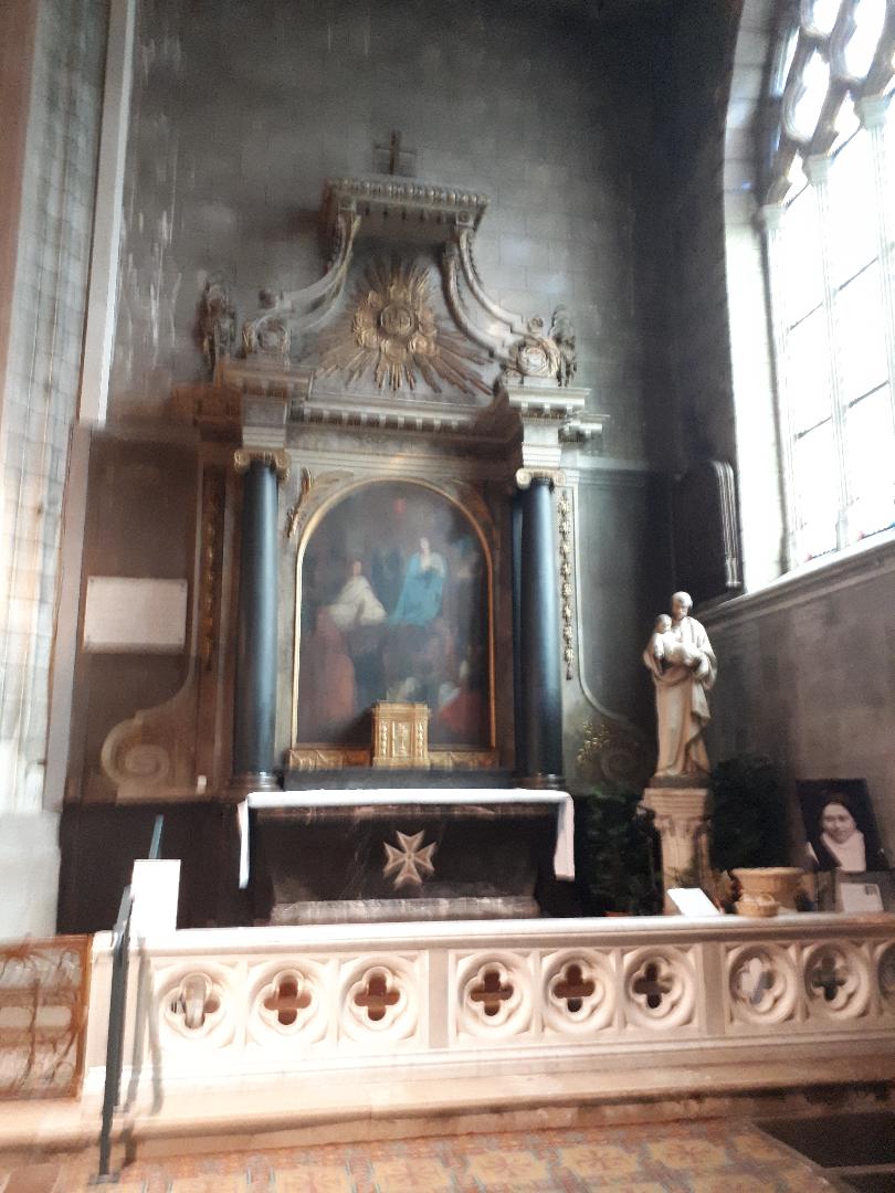 Nantes ch Sainte Croix chapel St Joseph mar24