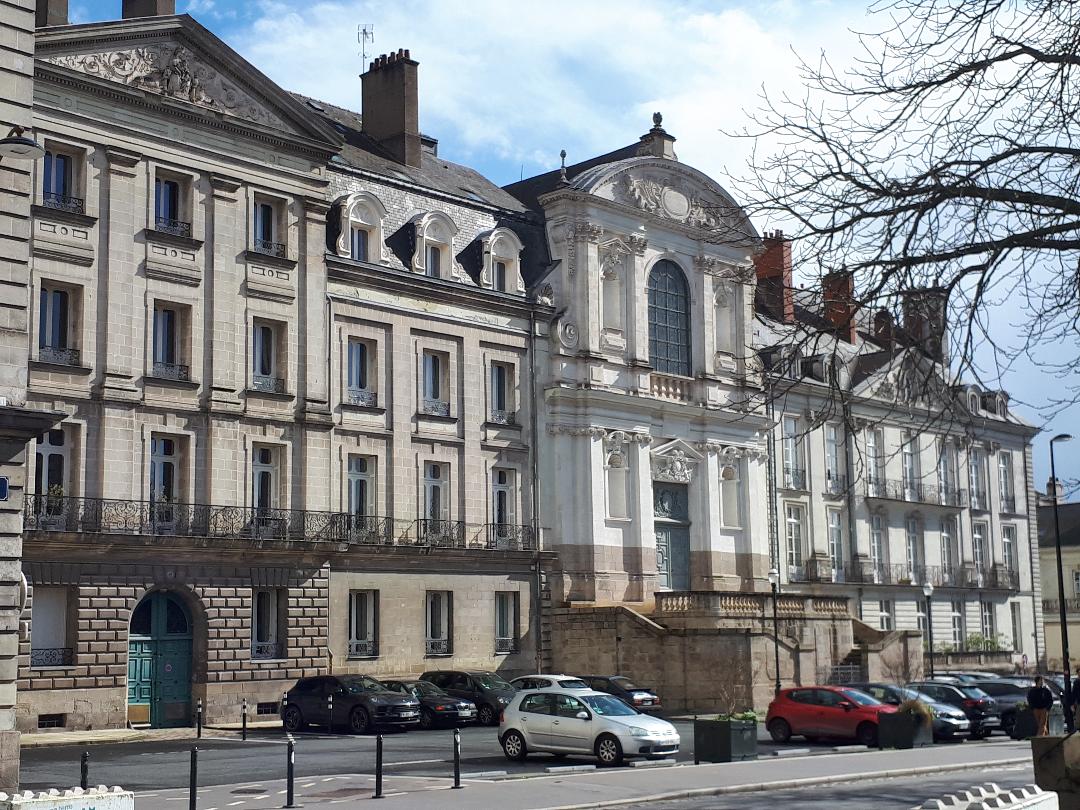 Nantes Chapelle de l'oratoire front place de l'Oratoire mar24