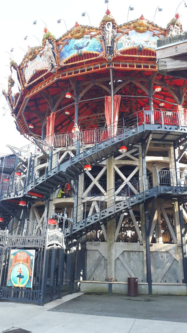 Nantes Les Machines de l'Île carrousel closeup mar24