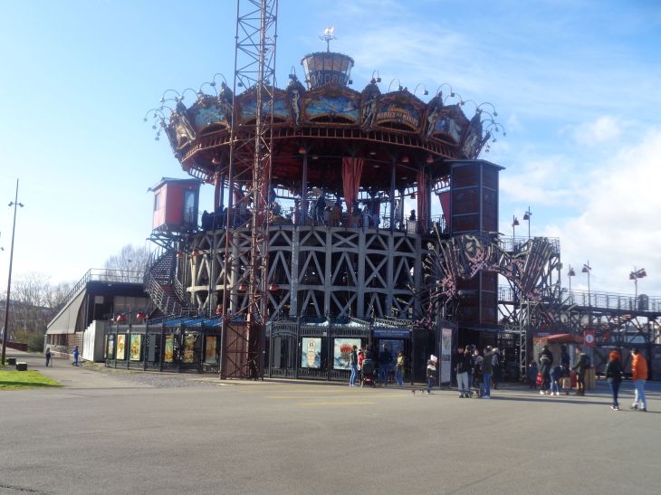 Nantes Les Machines de l'Île carrousel de la mer arriv mar24