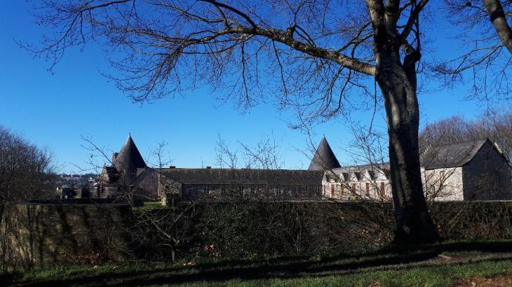 pontivy chateau rohan back wall feb20