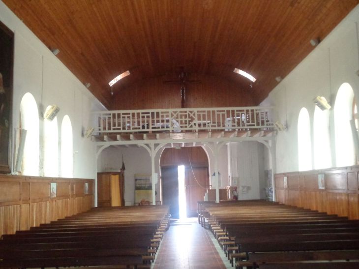 Prefailles chapelle Saint Gildas back Christ inside mar24