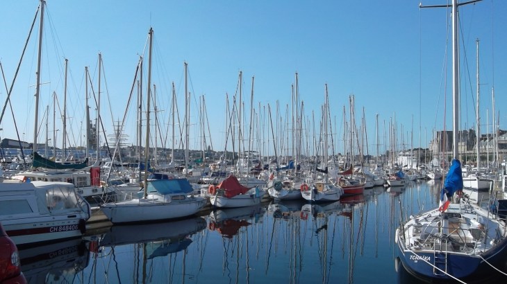 St Malo inner harbor bassin Vauban aug12