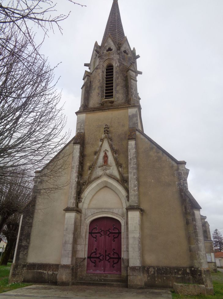 Villeneuve en Retz ch Notre Dame front Fresnay en retz mar24