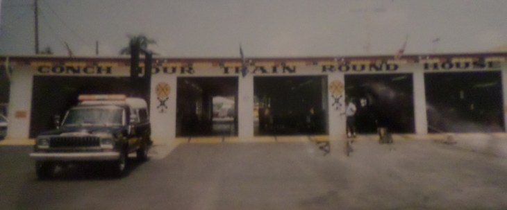 Key West little train depot c1980s