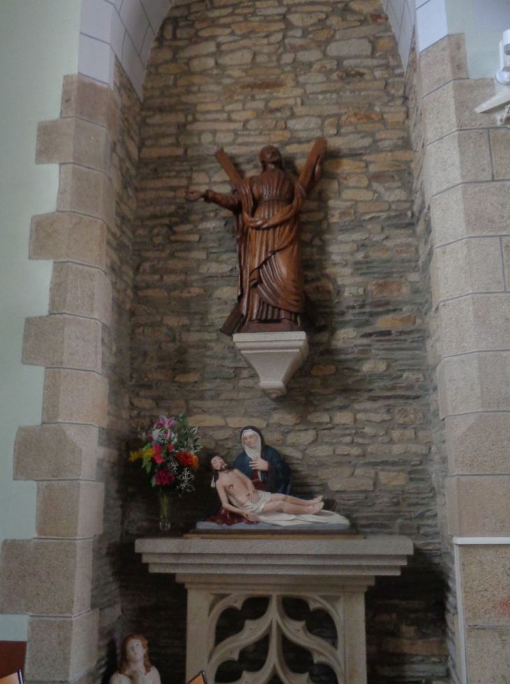 Le Roc Saint Andre ch St Andre chapel resurrection apr24