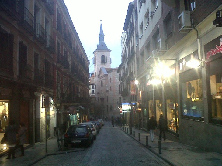 madrid calle de bordadores church san gines de arles feb13