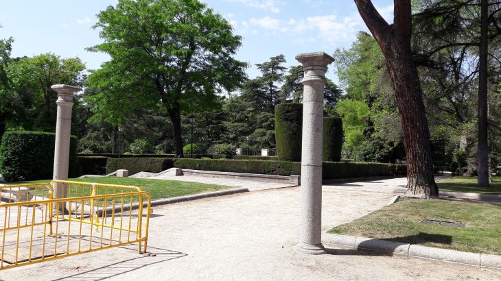 madrid retiro park jardines cecilio rodriguez right apr17