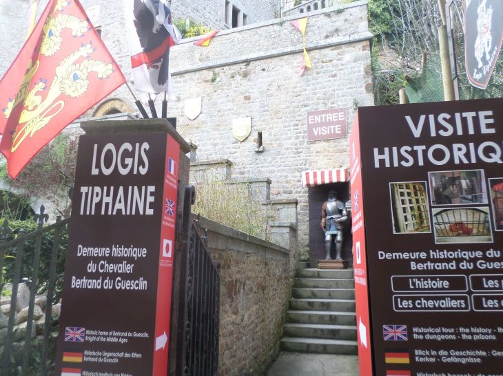 Mont Saint Michel mus logis tiphane du gueslin entr mar15