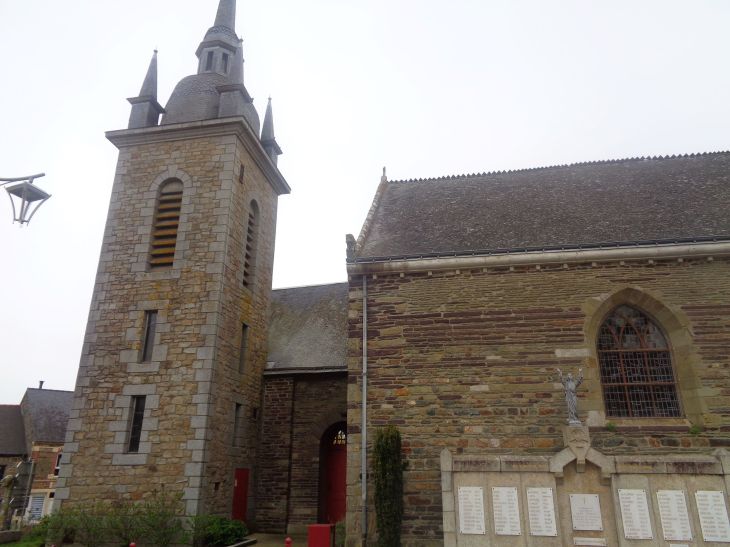 Neant sur Yvel ch St Pierre side entr apr24